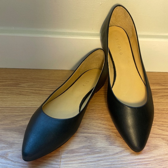 Nisolo Fina Pointed Flat Size 8.5 - Picture 1 of 3
